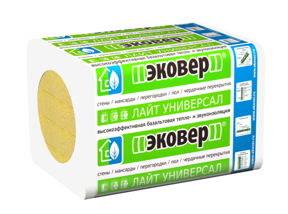 Эковер Лайт 35кг/м3 (1000*600*100х6; 0,36м3/уп) Эковер Лайт 35кг/м3 (1000*600*100х6; 0,36м3/уп)