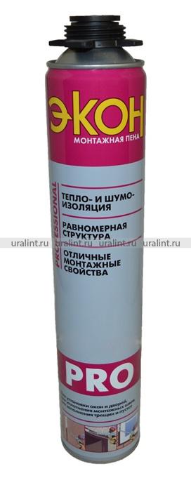 Пена монтажная Экон Профи, 700мл Пена монтажная Экон Профи, 700мл