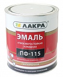 Эмаль ПФ-115 оранжевая, 20кг. Лакра (33шт/пал)