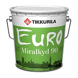 Краска алкидная Миралкид 90 База С 9,0л универсальная высокоглянцевая Тиккурила