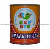 Эмаль ПФ-115 жёлтая, 25кг Скай Дай