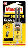 Клей Момент Супер Эпокси Формула 5, 14мл (шприц, блистер)